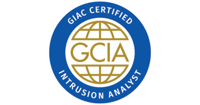 GIAC Certified Intrusion Analyst (GCIA) badge